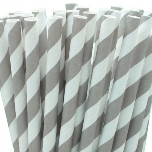 Palhinhas Riscas Cinzento